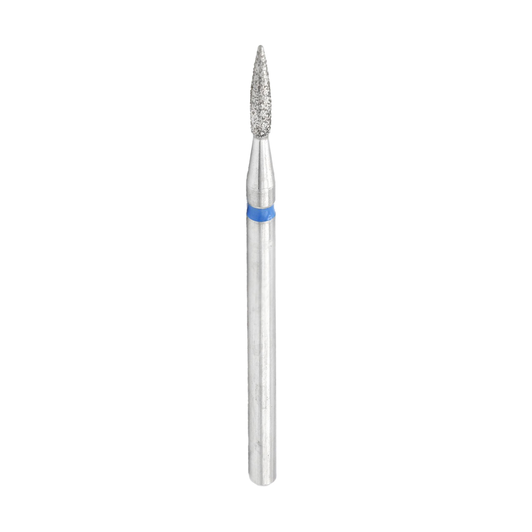 Змінна алмазна фреза для манікюру Nails Molekula Professional Полум'я, синя (243/023B)